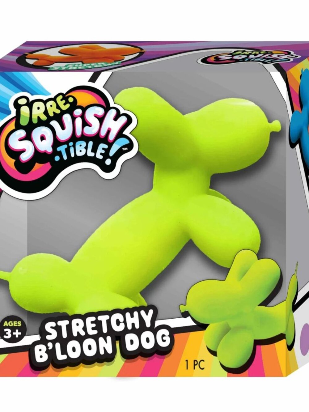 Irre-Squish-Tible Balloon Dog - Green